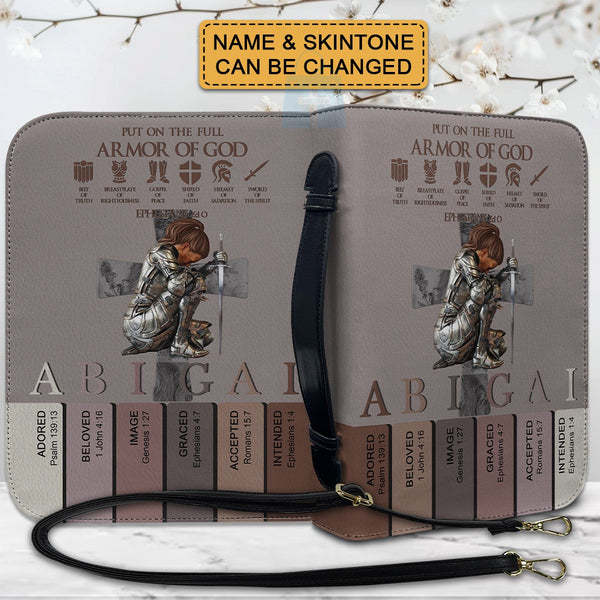 Personalized Armor of God Bible Cover