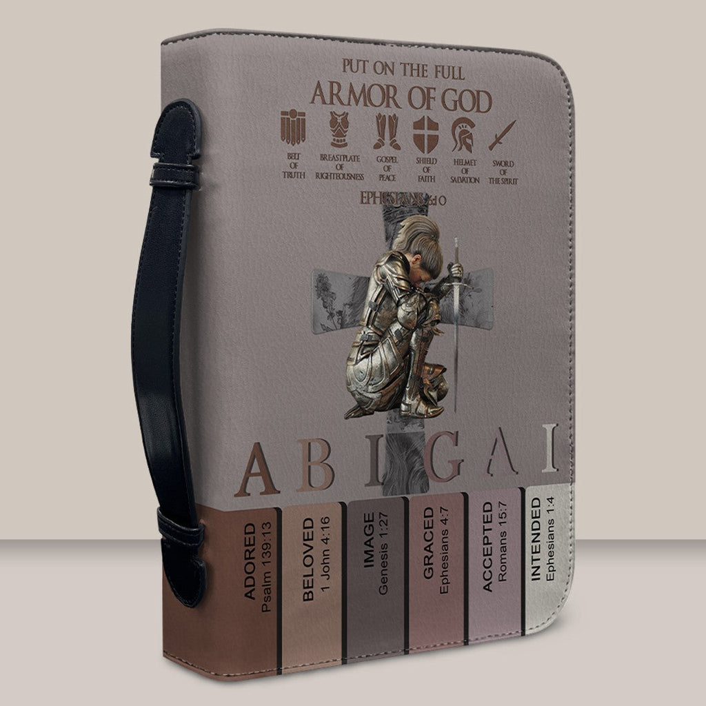 Personalized Armor of God Bible Cover