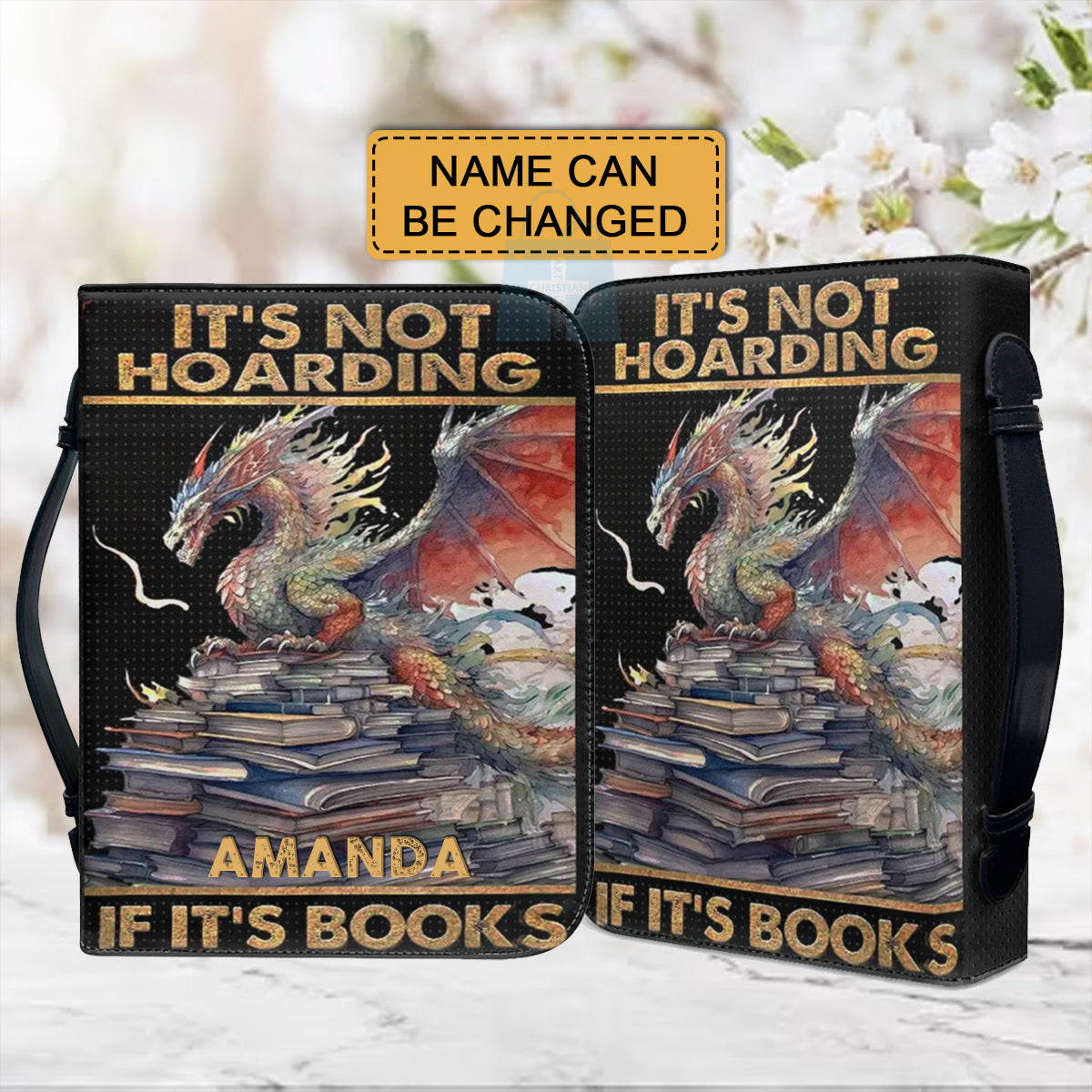 It's Not Hoarding If It's Books Bible Cover