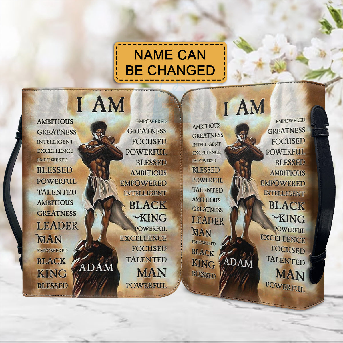 Personalized "I AM" Armor of God Bible Cover