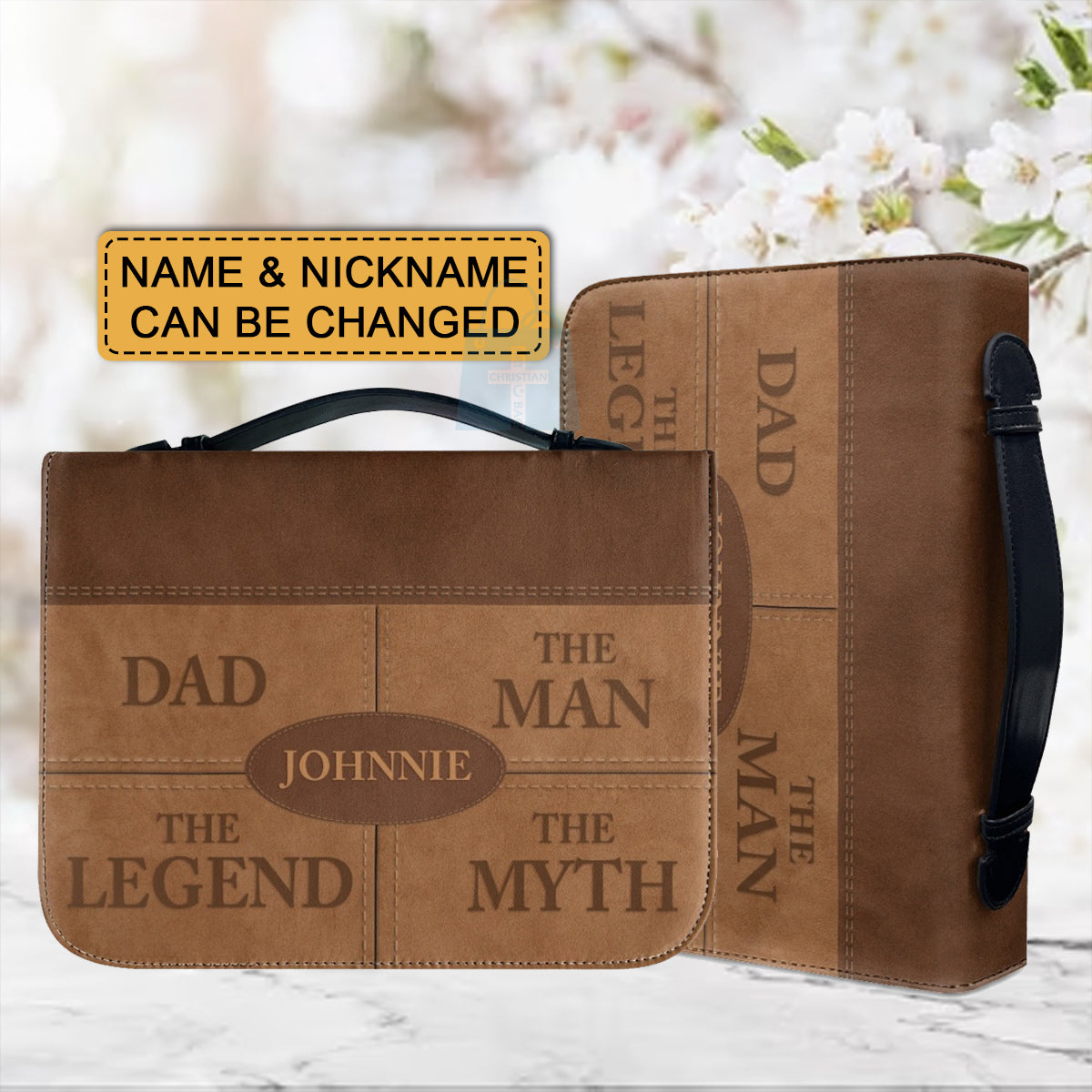 Personalized Dad Bible Cover - The Legend Tribute