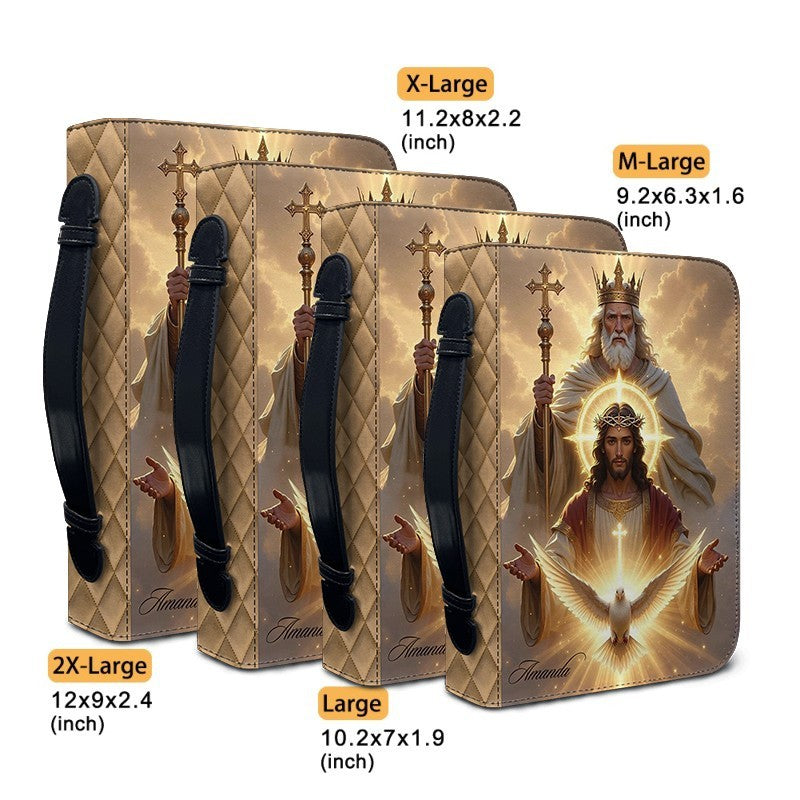 Personalized Holy Trinity Bible Cover