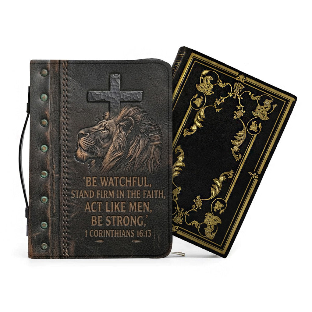Personalized Lion of Judah Bible Cover Case