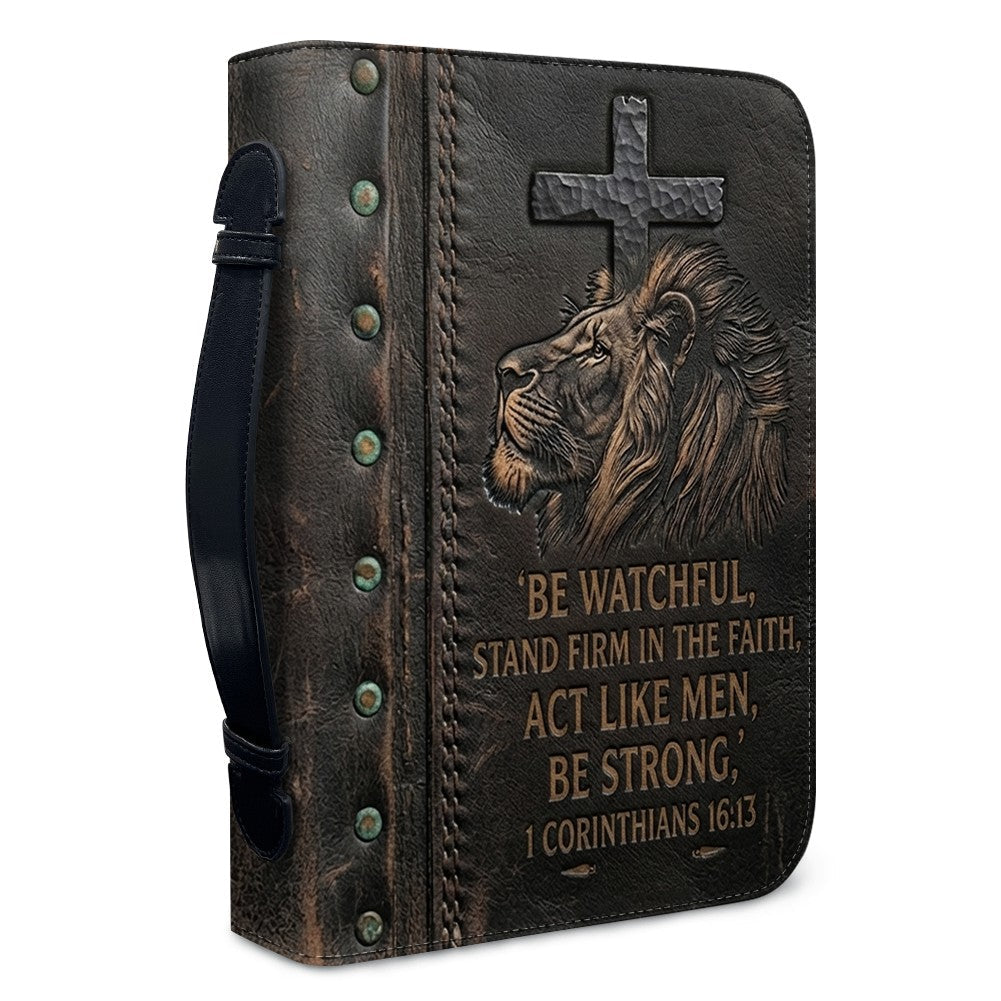 Personalized Lion of Judah Bible Cover Case