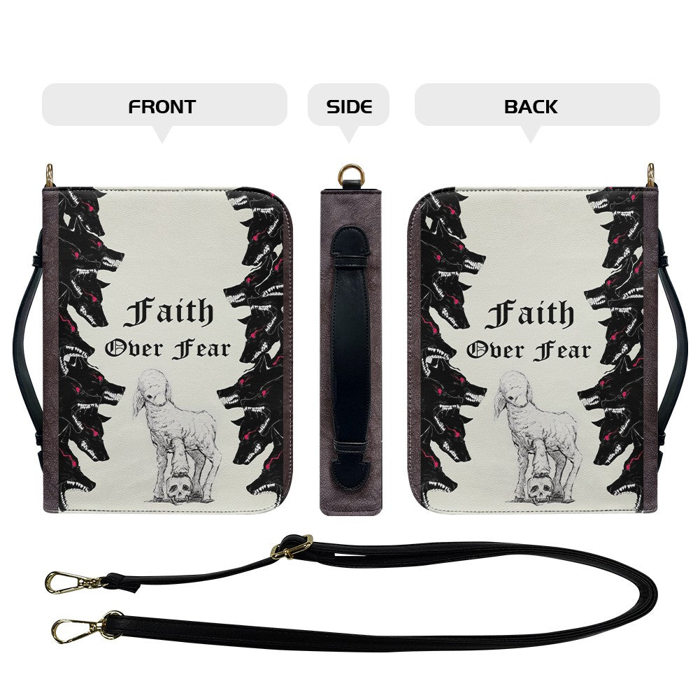 Personalized Faith Over Fear Bible Cover