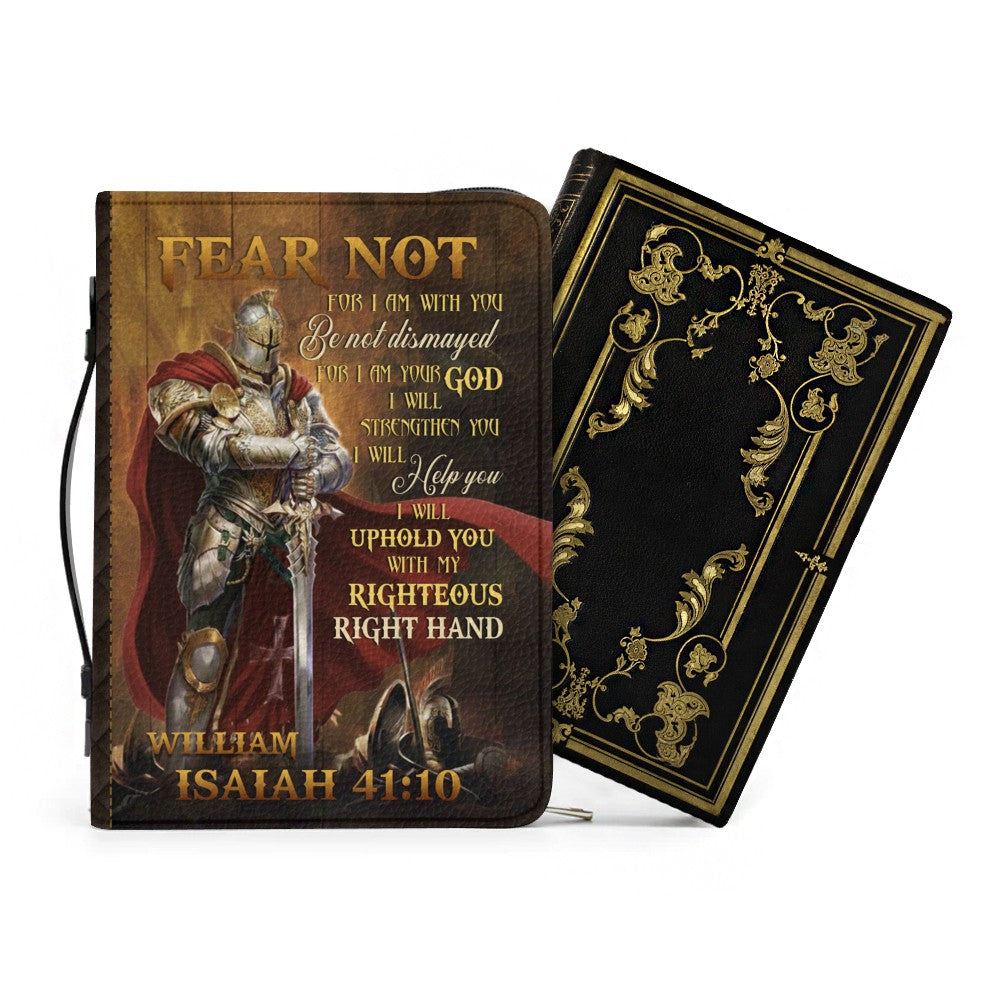 Personalized Armor of God Leather Bible Cover