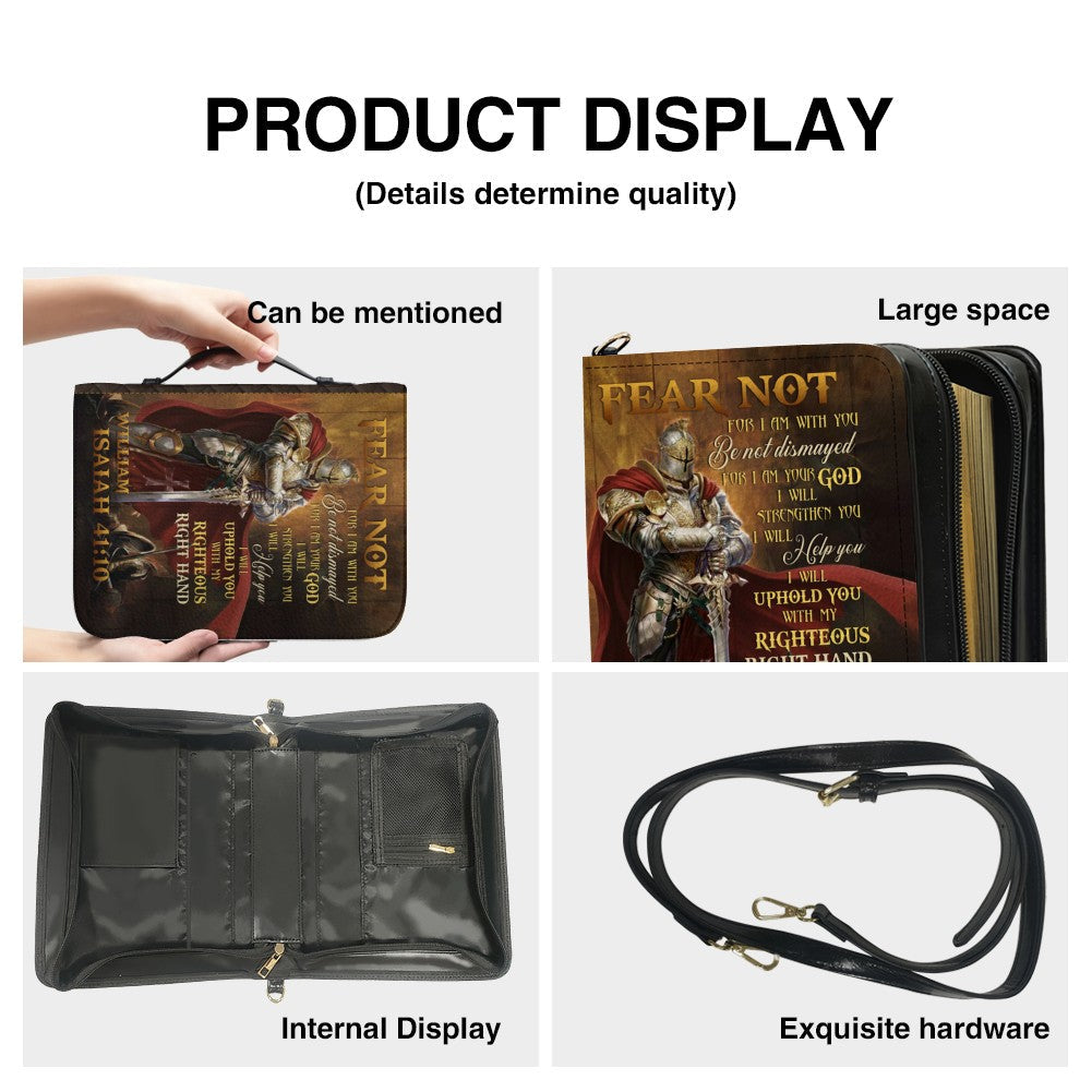 Personalized Armor of God Leather Bible Cover