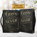 God's Love Never Fails Personalized Bible Cover