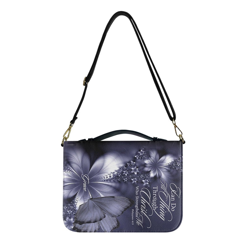 Personalized Butterfly Bible Cover with Name