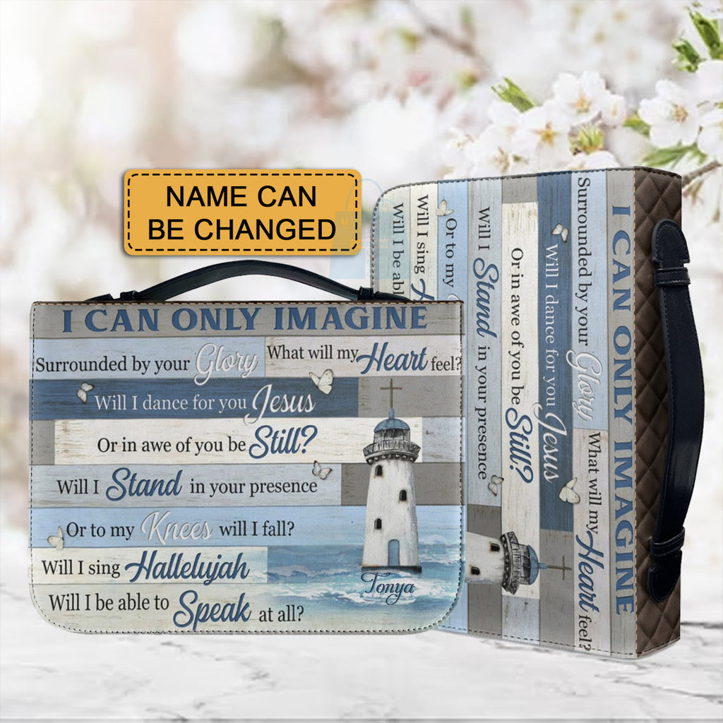 Personalized I Can Only Imagine Bible Cover