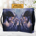 Personalized Jesus & Lion Bible Cover