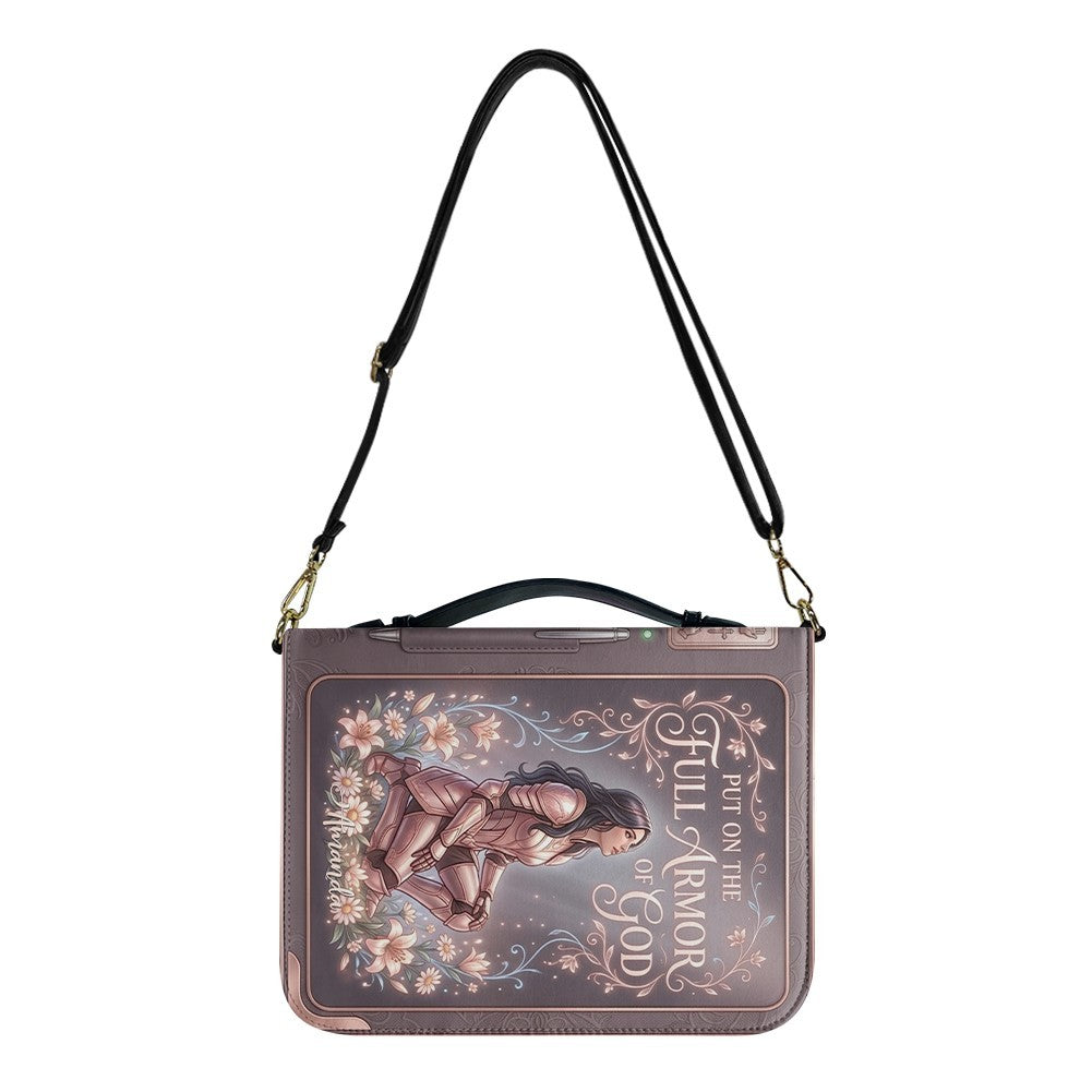 Personalized Full Armor of God Bible Cover Case