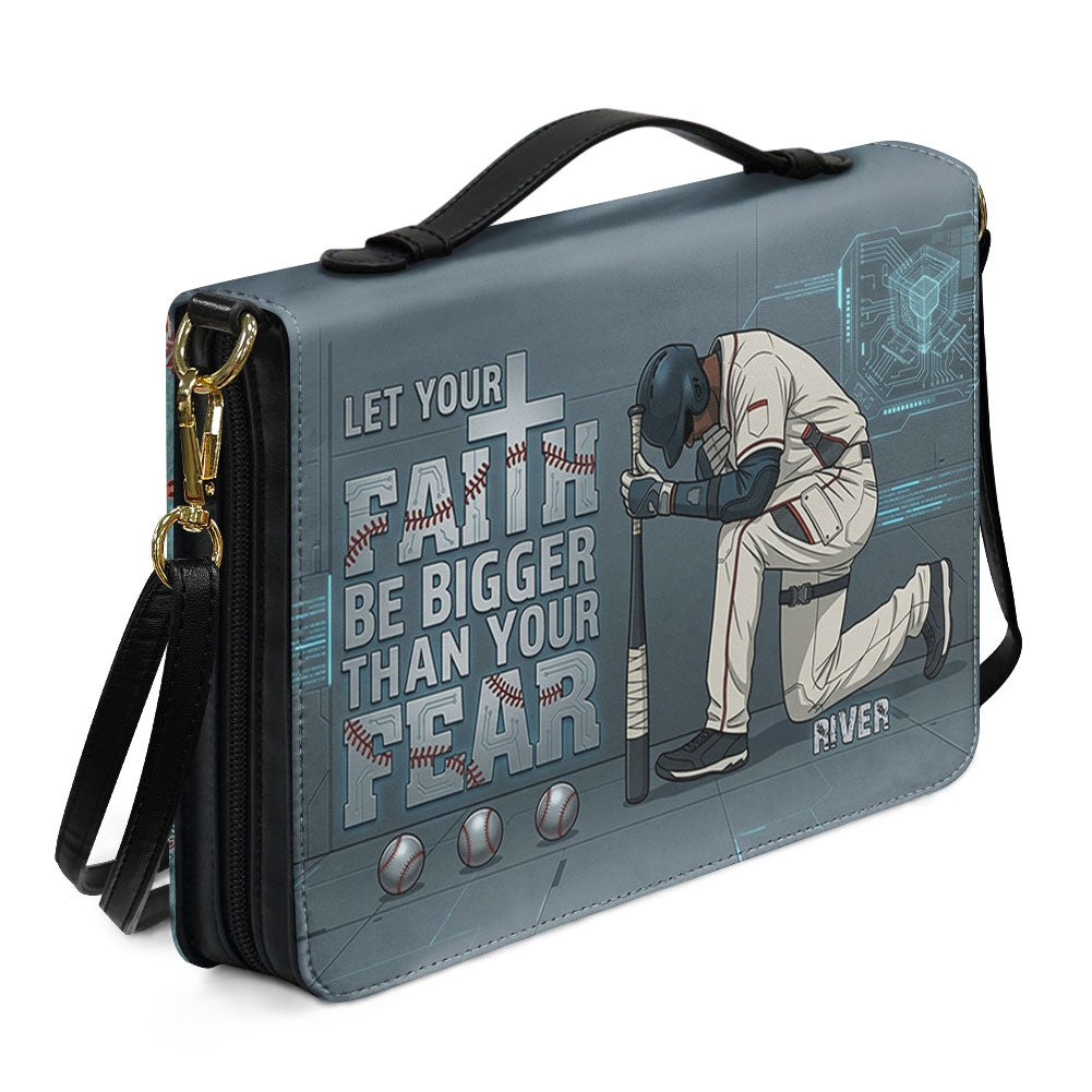 Personalized Baseball Player Bible Cover
