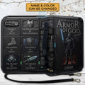 Personalized Armor of God Leather Bible Cover