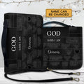Personalized "God Says I Am" Bible Cover Case