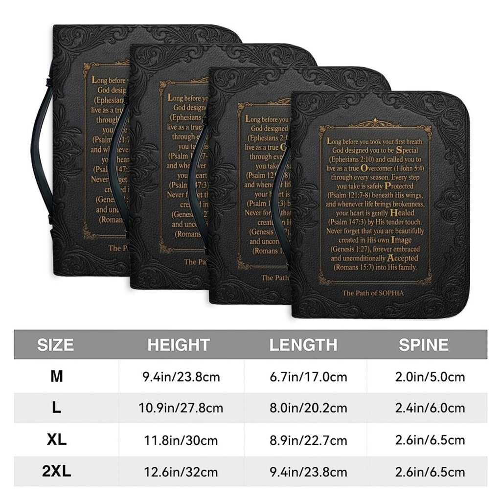 Personalized Name Acrostic Bible Cover