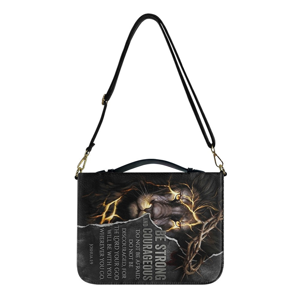 Personalized Lion Bible Cover with Name