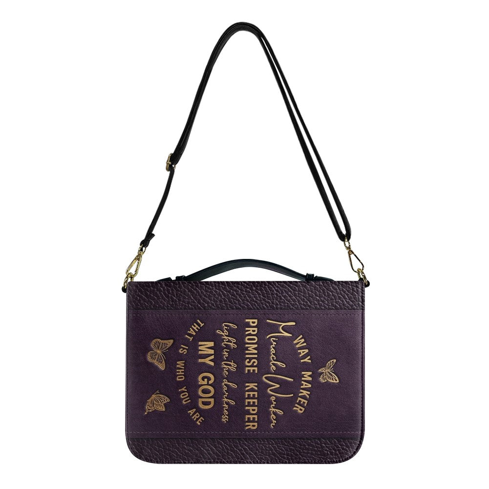Personalized Way Maker Butterfly Bible Cover