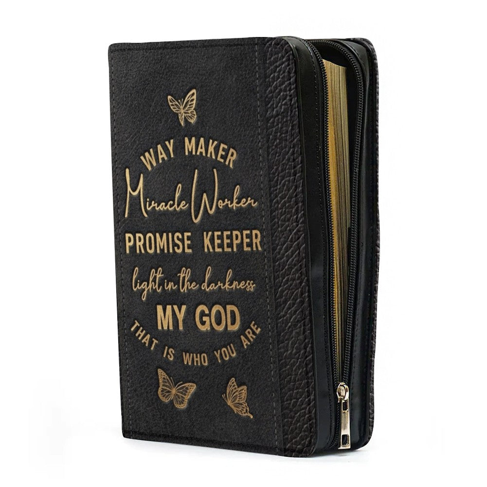Personalized Way Maker Butterfly Bible Cover