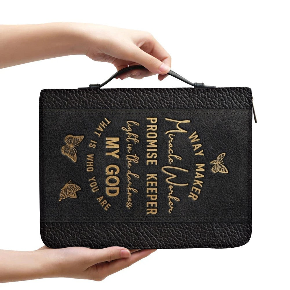 Personalized Way Maker Butterfly Bible Cover