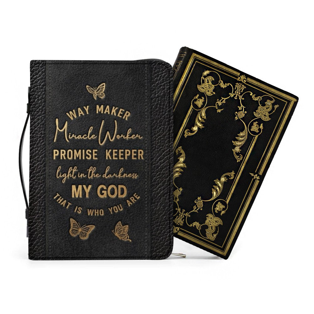 Personalized Way Maker Butterfly Bible Cover