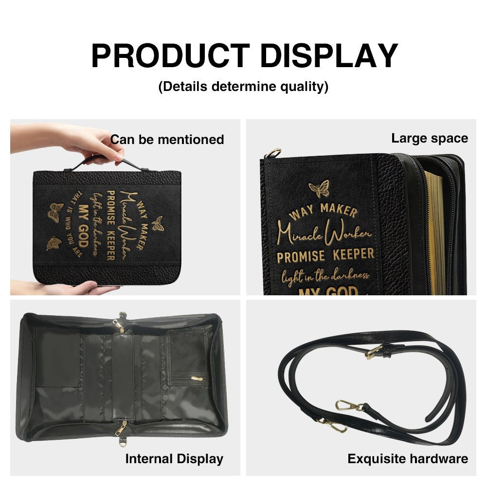 Personalized Way Maker Butterfly Bible Cover