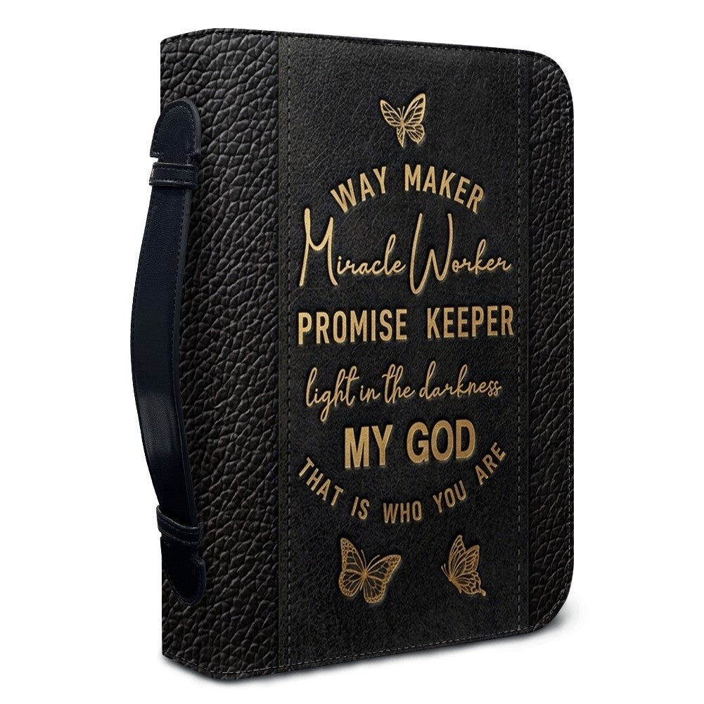 Personalized Way Maker Butterfly Bible Cover