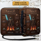 Personalized Armor of God Bible Cover