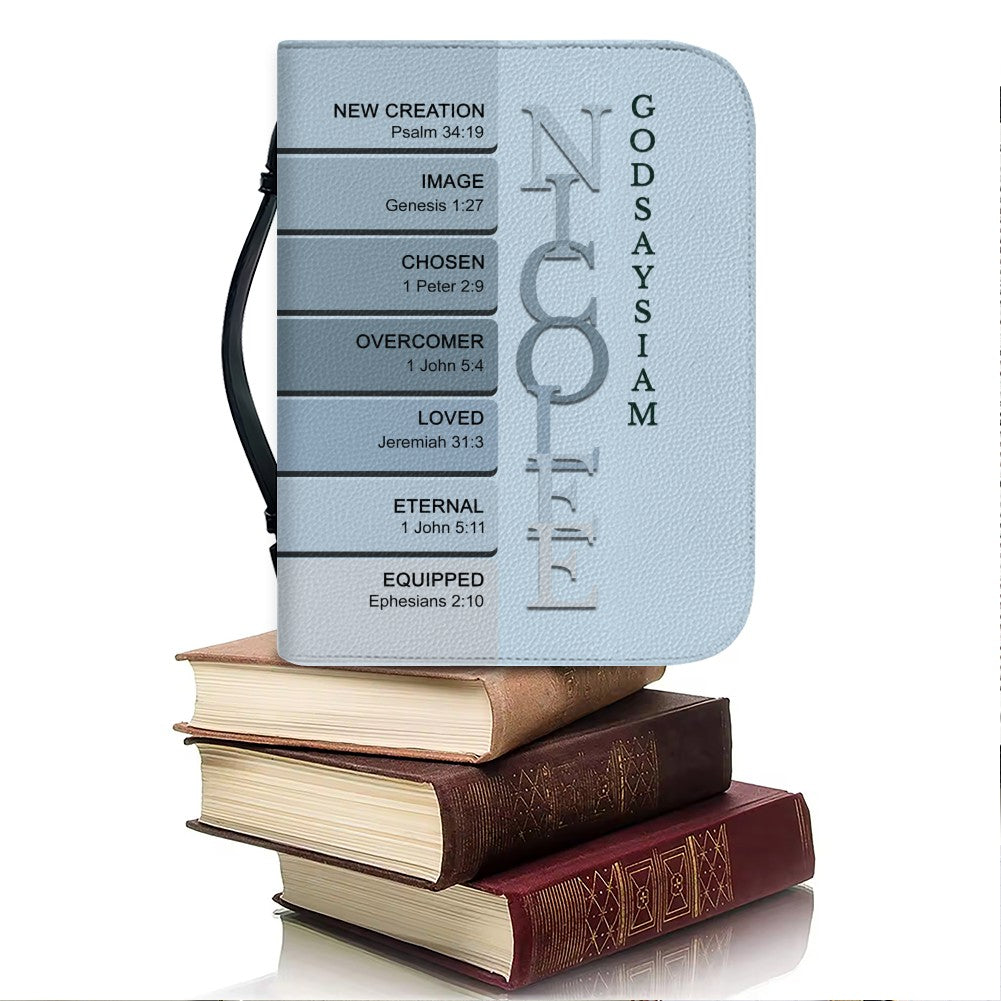Personalized Sacred Name Meaning Bible Cover