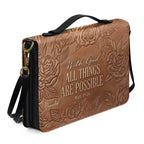 Personalized Bible Cover Case with Handle