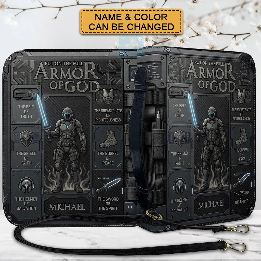 Personalized Armor of God Bible Cover