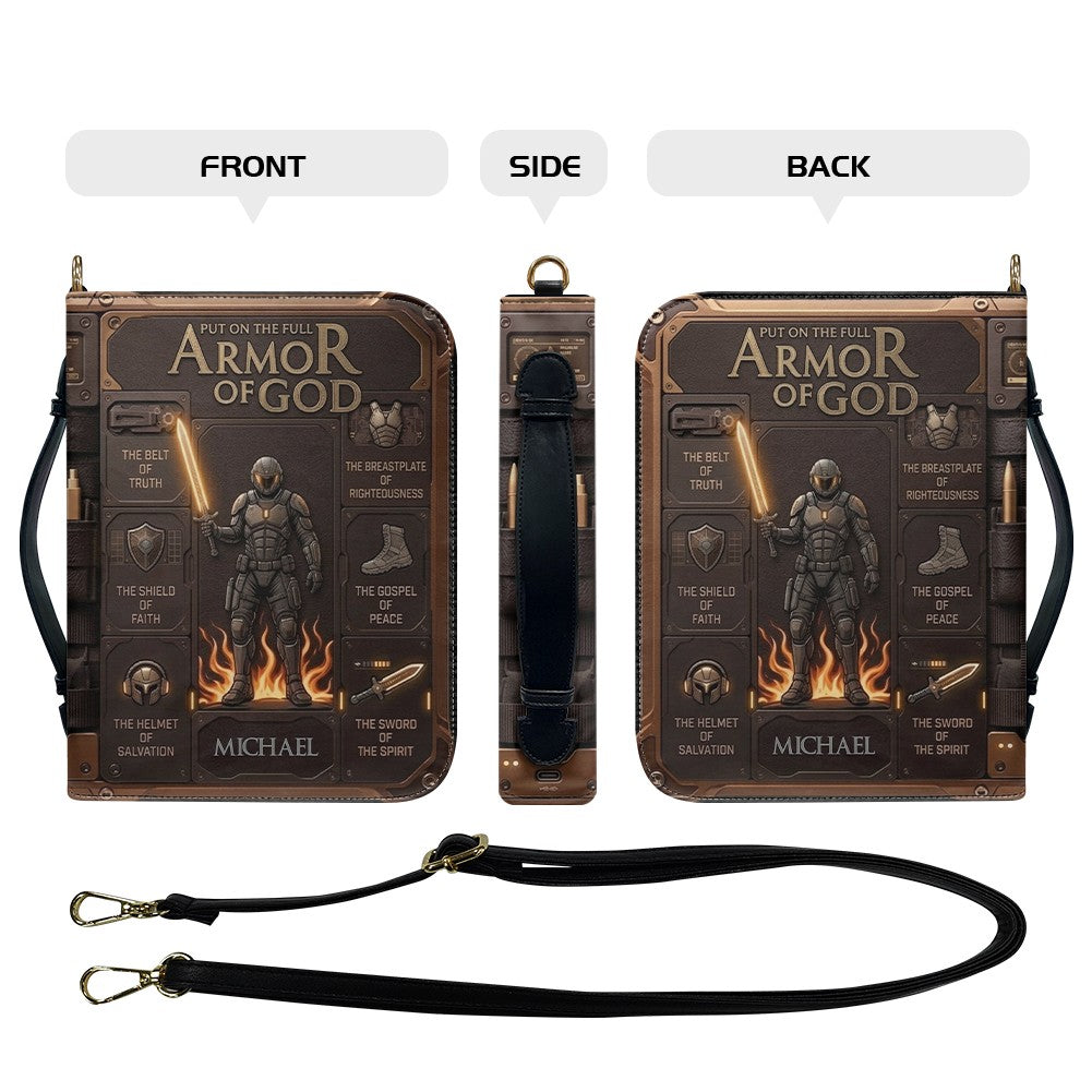 Personalized Armor of God Bible Cover