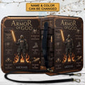 Personalized Armor of God Leather Bible Cover