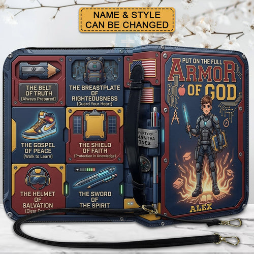 Custom Armor of God Kids Bible Cover