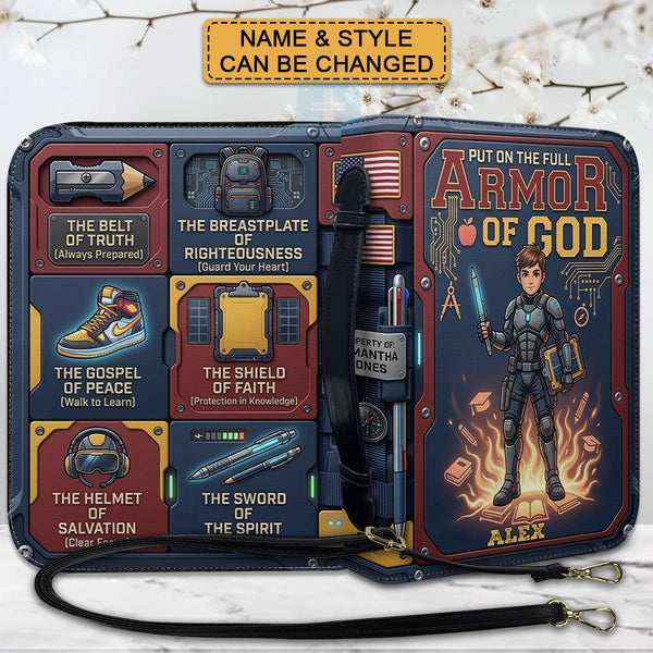 Custom Armor of God Kids Bible Cover