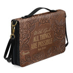 Personalized Bible Cover Case with Handle