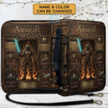 Personalized Armor of God Leather Bible Cover