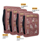 Personalized Unicorn "God Says I Am" Leather Bible Cover
