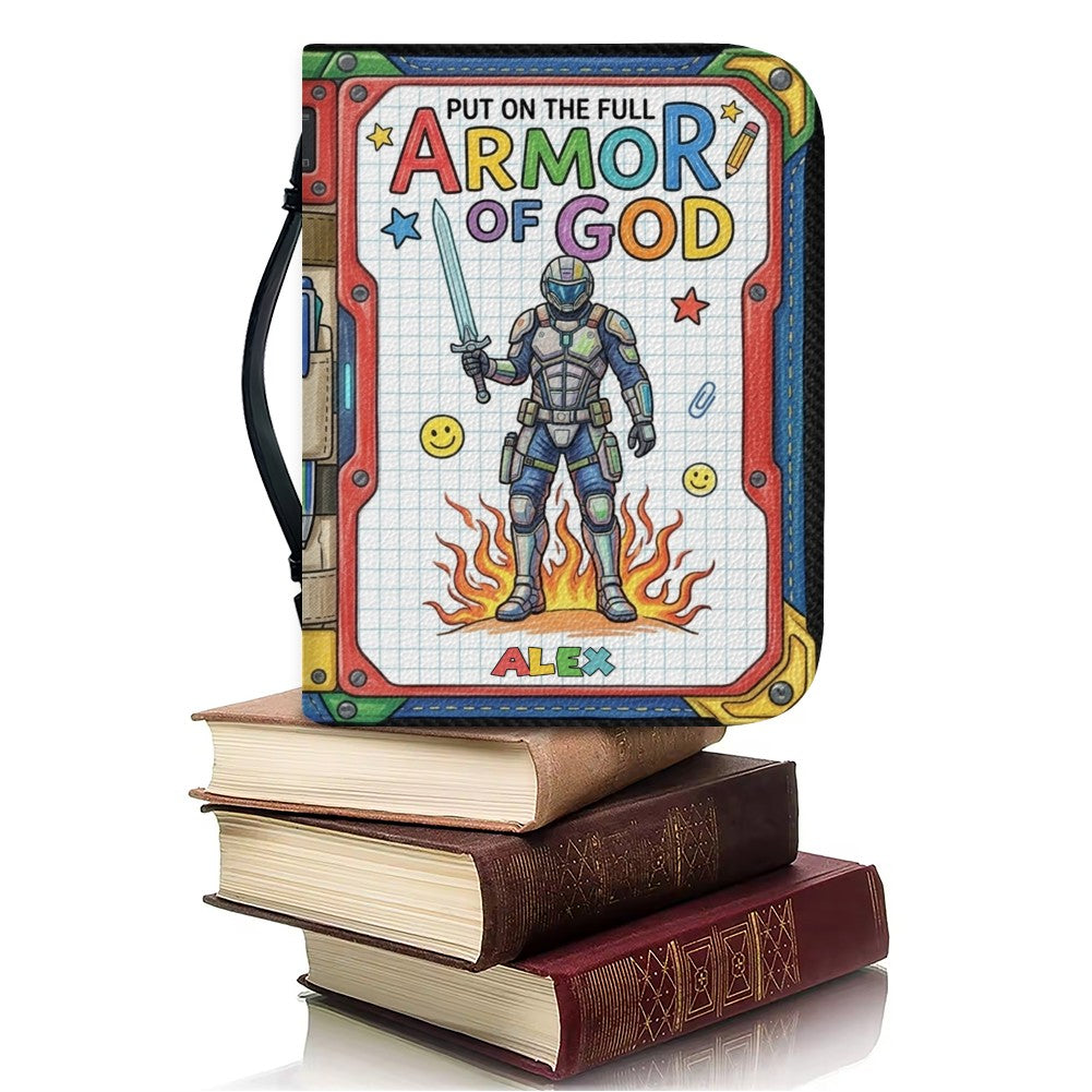 Personalized Armor of God Kids Bible Cover