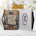 To My Boyfriend Personalized Bible Cover