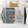 Personalized Bible Cover - Gift for Boyfriend