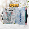 Personalized To My Daughter Bible Cover