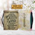 To My Daughter From Mom Custom Bible Cover