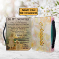 Personalized To My Daughter From Mom Bible Cover