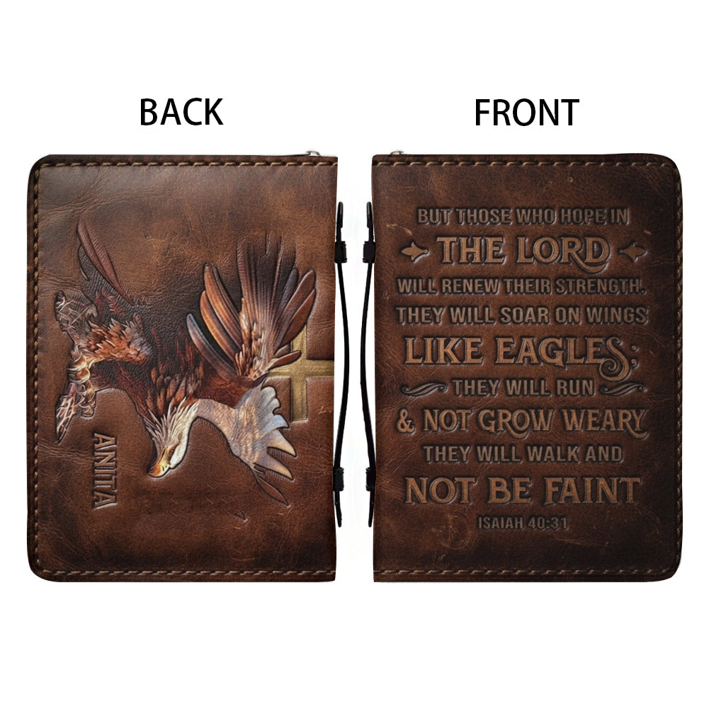 Personalized Isaiah 40:31 Bible Cover