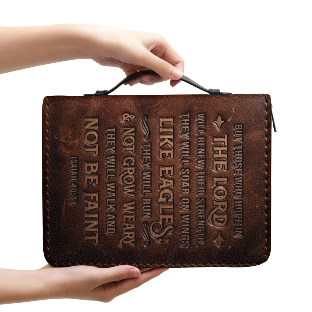 Personalized Isaiah 40:31 Bible Cover