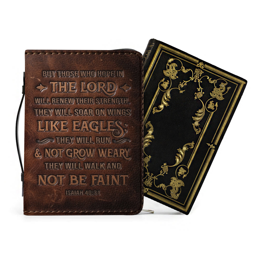 Personalized Isaiah 40:31 Bible Cover