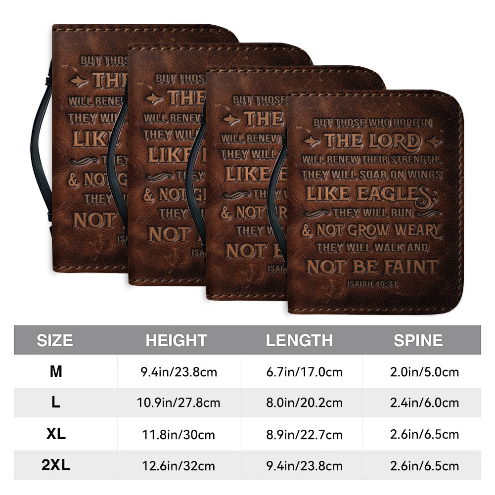 Personalized Isaiah 40:31 Bible Cover