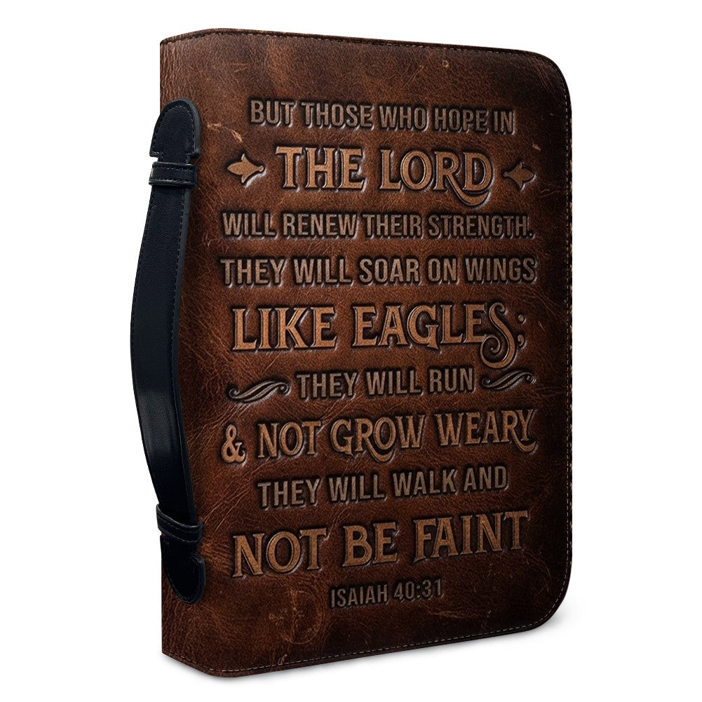 Personalized Isaiah 40:31 Bible Cover