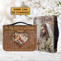Personalized Just Have Faith Bible Cover